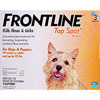 frontline top spot 0-22lb